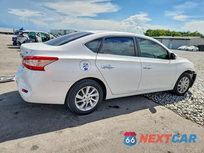 Trzecie zdjęcie samochodu z tyłu: 2013 NISSAN SENTRA S VIN:3N1AB7APXDL689348 - miniatura