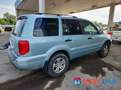 Trzecie zdjęcie samochodu z tyłu: 2003 HONDA PILOT EXL VIN:2HKYF18573H559821 - miniatura