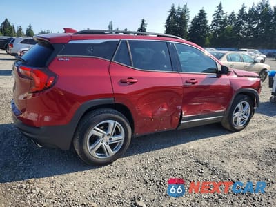 Trzecie zdjęcie samochodu z tyłu: 2019 GMC TERRAIN SLE VIN:3GKALTEX8KL101798 - miniatura