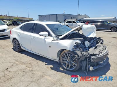 Czwarte zdjęcie samochodu z boku: 2017 LEXUS IS 200T VIN:JTHBA1D23H5055319 - miniatura