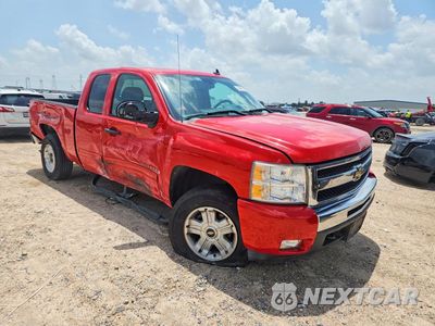 Czwarte zdjęcie samochodu z boku: 2009 CHEVROLET SILVERADO C1500 LT VIN:1GCEC29J69Z277619 - miniatura