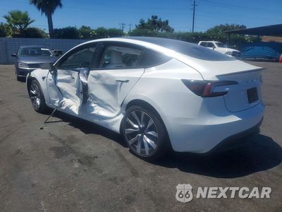 Drugie zdjęcie samochodu z przodu: 2026 TESLA MODEL 3 VIN:5YJ3E1EA4TF176285 - miniatura