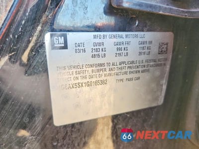 Zdjęcie 12 z 12 samochodu: 2016 CADILLAC CTS LUXURY COLLECTION VIN:1G6AX5SX1G0165382 - miniatura