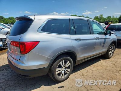 Trzecie zdjęcie samochodu z tyłu: 2018 HONDA PILOT EXL VIN:5FNYF6H57JB036307 - miniatura