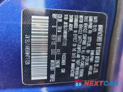 Zdjęcie 13 z 13 samochodu: 2022 NISSAN ROGUE SPORT S VIN:JN1BJ1AW9NW471120 - miniatura