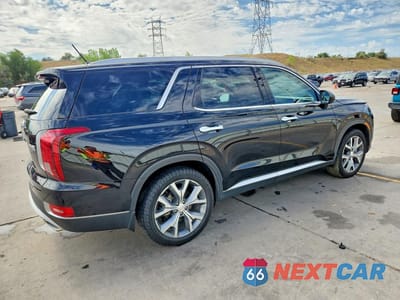 Trzecie zdjęcie samochodu z tyłu: 2021 HYUNDAI PALISADE SEL VIN:KM8R3DHE9MU290609 - miniatura