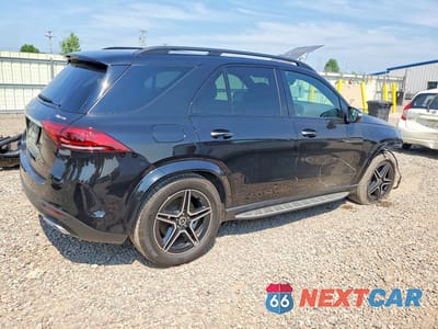Trzecie zdjęcie samochodu z tyłu: 2023 MERCEDES-BENZ GLE 450 4MATIC VIN:4JGFB5KB9PA847065 - miniatura