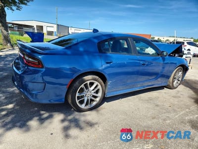 Trzecie zdjęcie samochodu z tyłu: 2023 DODGE CHARGER GT VIN:2C3CDXMG9PH524159 - miniatura