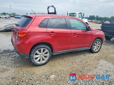 Trzecie zdjęcie samochodu z tyłu: 2015 MITSUBISHI OUTLANDER SPORT ES VIN:4A4AP3AU1FE060375 - miniatura