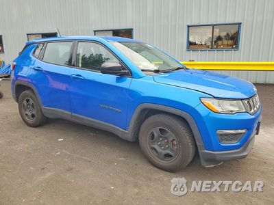 Czwarte zdjęcie samochodu z boku: 2018 JEEP COMPASS SPORT VIN:3C4NJCAB4JT471223 - miniatura