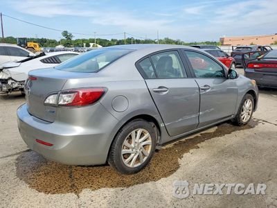 Trzecie zdjęcie samochodu z tyłu: 2012 MAZDA 3 I VIN:JM1BL1W80C1699180 - miniatura
