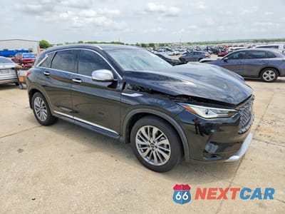 Czwarte zdjęcie samochodu z boku: 2023 INFINITI QX50 LUXE VIN:3PCAJ5BAXPF124423 - miniatura