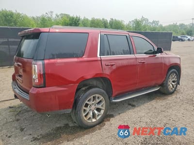 Trzecie zdjęcie samochodu z tyłu: 2017 GMC YUKON SLE VIN:1GKS1AEC7HR129797 - miniatura
