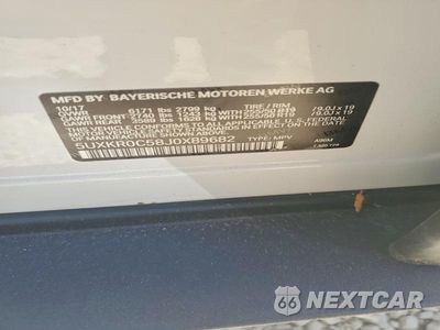 Zdjęcie 14 z 14 samochodu: 2018 BMW X5 XDRIVE35I VIN:5UXKR0C58J0X89682 - miniatura