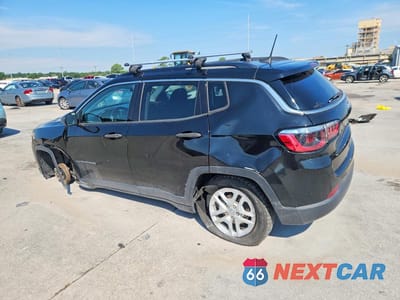 Drugie zdjęcie samochodu z przodu: 2021 JEEP COMPASS SPORT VIN:3C4NJCAB0MT570917 - miniatura