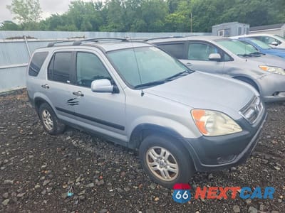 Czwarte zdjęcie samochodu z boku: 2004 HONDA CR-V EX VIN:SHSRD788X4U253437 - miniatura