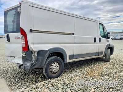 Trzecie zdjęcie samochodu z tyłu: 2017 RAM PROMASTER 1500 DELIVERY VAN VIN:3C6TRVAG4HE552929 - miniatura