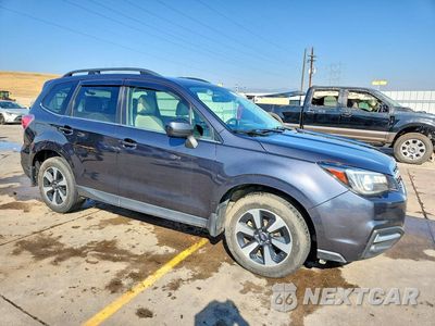 Czwarte zdjęcie samochodu z boku: 2018 SUBARU FORESTER 2.5I LIMITED VIN:JF2SJARCXJH465348 - miniatura