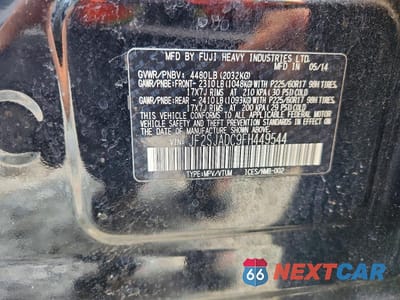Zdjęcie 13 z 13 samochodu: 2015 SUBARU FORESTER 2.5I PREMIUM VIN:JF2SJADC9FH449544 - miniatura