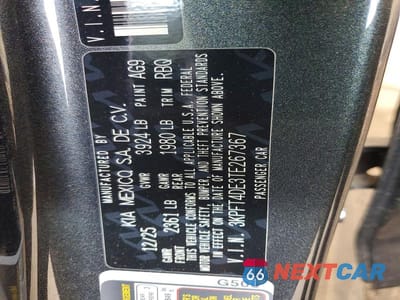 Zdjęcie 13 z 13 samochodu: 2026 KIA K4 LXS VIN:3KPFT4DE3TE267367 - miniatura