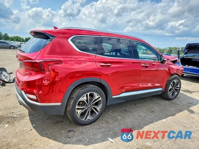 Trzecie zdjęcie samochodu z tyłu: 2020 HYUNDAI SANTA FE SEL 2.0T VIN:5NMS33AA7LH246380 - miniatura