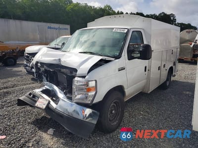 2025 FORD ECONOLINE E350 SUPER DUTY CUTAWAY VAN 1FDWE3FNXSDD36701 - główne zdjęcie licytacji z USA - miniatura