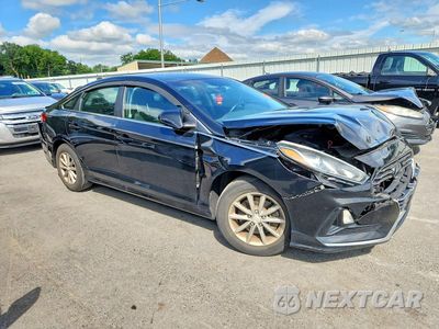 Czwarte zdjęcie samochodu z boku: 2019 HYUNDAI SONATA SE VIN:5NPE24AF7KH734781 - miniatura