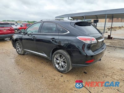 Drugie zdjęcie samochodu z przodu: 2013 LEXUS RX 450H VIN:JTJBC1BA3D2066058 - miniatura