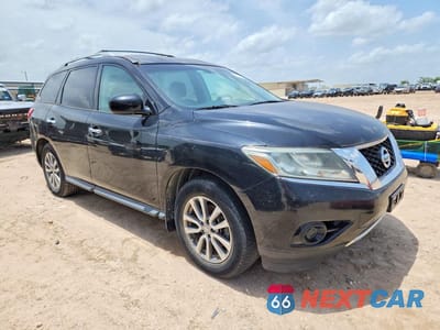 Czwarte zdjęcie samochodu z boku: 2013 NISSAN PATHFINDER S VIN:5N1AR2MM7DC616023 - miniatura