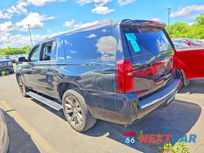 Trzecie zdjęcie samochodu z tyłu: 2015 CHEVROLET SUBURBAN K1500 LTZ VIN:1GNSKKKC8FR722852 - miniatura