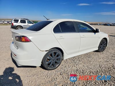 Trzecie zdjęcie samochodu z tyłu: 2013 MITSUBISHI LANCER RALLIART VIN:JA32V6FV6DU007872 - miniatura