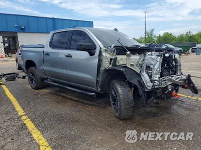 Czwarte zdjęcie samochodu z boku: 2024 CHEVROLET SILVERADO K1500 LT TRAIL BOSS VIN:3GCUDFED3RG191054 - miniatura