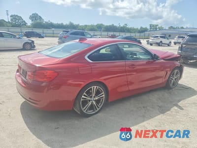 Trzecie zdjęcie samochodu z tyłu: 2017 BMW 430I VIN:WBA4R7C59HK679867 - miniatura