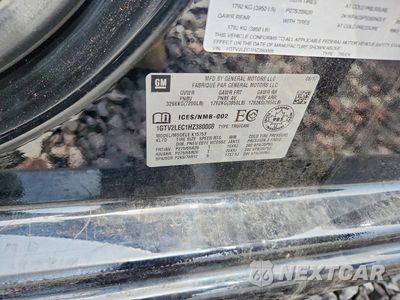 Zdjęcie 12 z 12 samochodu: 2017 GMC SIERRA K1500 VIN:1GTV2LEC1HZ380008 - miniatura