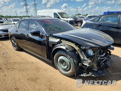 Czwarte zdjęcie samochodu z boku: 2025 ACURA TLX A-SPEC VIN:19UUB6F53SA002454 - miniatura