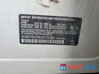 Zdjęcie 13 z 13 samochodu: 2016 BMW X5 XDR40E VIN:5UXKT0C59G0S75382 - miniatura