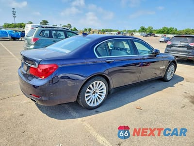 Trzecie zdjęcie samochodu z tyłu: 2012 BMW 750 LXI VIN:WBAKC8C54CC436680 - miniatura
