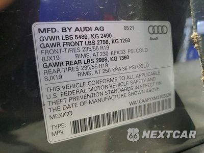 Zdjęcie 14 z 14 samochodu: 2021 AUDI Q5 PRESTIGE VIN:WA1CAAFYXM2102228 - miniatura