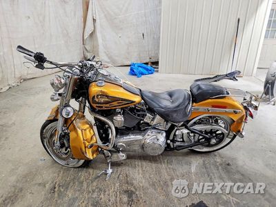 Trzecie zdjęcie samochodu z tyłu: 2016 HARLEY-DAVIDSON FLSTN SOFTAIL DELUXE VIN:1HD1JDV1XGB026872 - miniatura