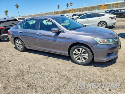 Czwarte zdjęcie samochodu z boku: 2014 HONDA ACCORD LX VIN:1HGCR2F32EA286405 - miniatura