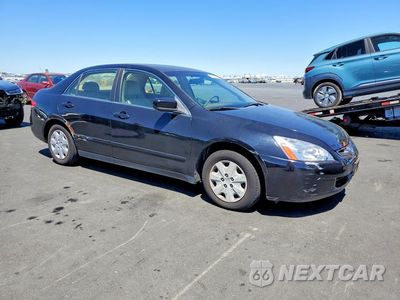 Czwarte zdjęcie samochodu z boku: 2003 HONDA ACCORD LX VIN:JHMCM56383C043633 - miniatura