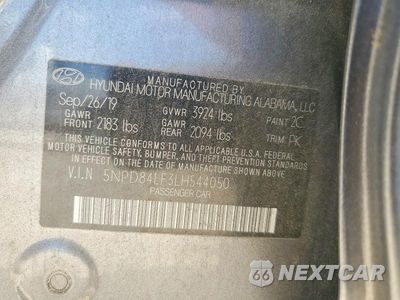 Zdjęcie 13 z 13 samochodu: 2020 HYUNDAI ELANTRA SEL VIN:5NPD84LF3LH544050 - miniatura