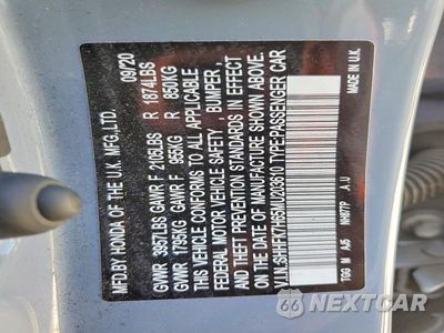 Zdjęcie 12 z 12 samochodu: 2021 HONDA CIVIC EX VIN:SHHFK7H65MU203610 - miniatura