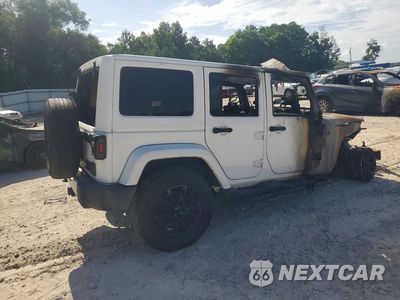 Trzecie zdjęcie samochodu z tyłu: 2014 JEEP WRANGLER UNLIMITED SAHARA VIN:1C4HJWEG4EL132516 - miniatura