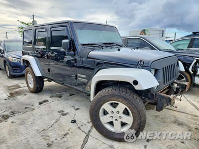 Czwarte zdjęcie samochodu z boku: 2013 JEEP WRANGLER UNLIMITED SPORT VIN:1C4HJWDG4DL698045 - miniatura