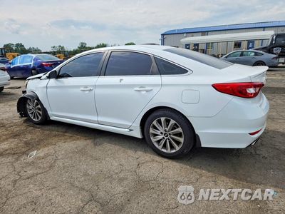 Drugie zdjęcie samochodu z przodu: 2017 HYUNDAI SONATA SPORT VIN:5NPE34AF7HH584144 - miniatura