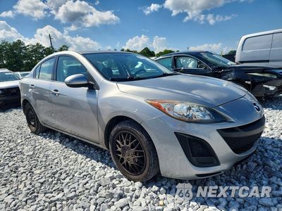 Czwarte zdjęcie samochodu z boku: 2011 MAZDA 3 I VIN:JM1BL1UF1B1448703 - miniatura
