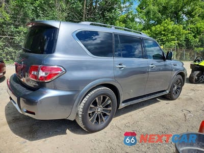Trzecie zdjęcie samochodu z tyłu: 2017 NISSAN ARMADA PLATINUM VIN:JN8AY2NE8H9702950 - miniatura