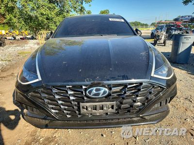 Piąte zdjęcie samochodu w środku: 2021 HYUNDAI SONATA SEL VIN:5NPEF4JA4MH110920 - miniatura