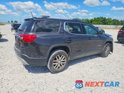 Trzecie zdjęcie samochodu z tyłu: 2018 GMC ACADIA SLT-1 VIN:1GKKNULS6JZ182030 - miniatura
